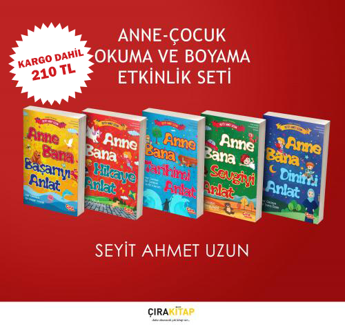 ANNE-ÇOCUK OKUMA VE BOYAMA ETKİNLİK SETİ